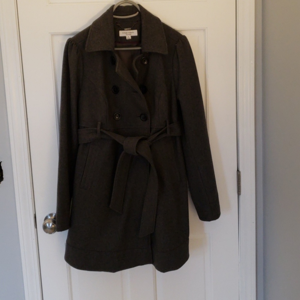 Maternity pea coat